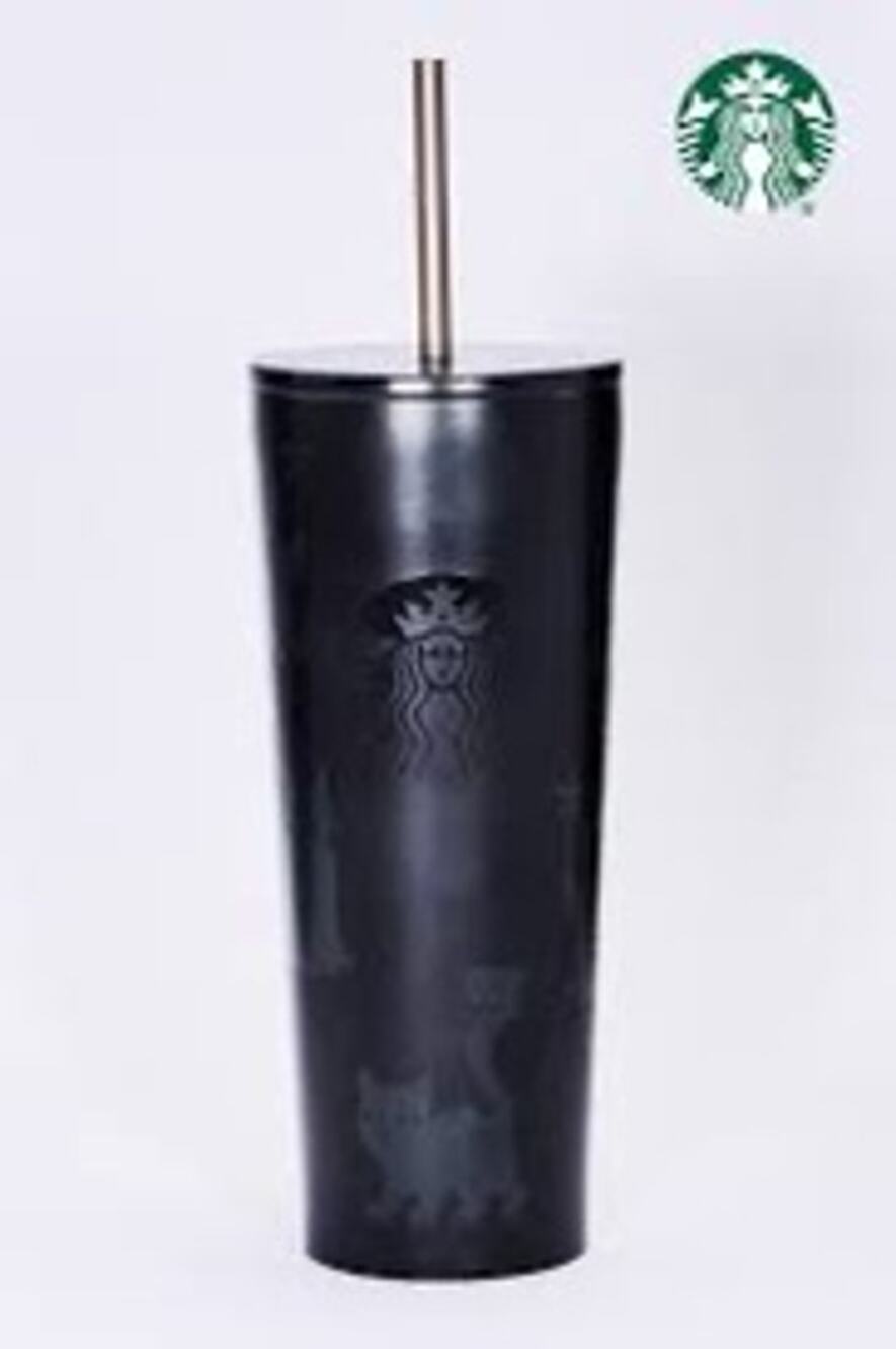 Starbucks Black Cat Glow In The Dark Halloween 2026 SS 23oz Tumbler w SS Straw